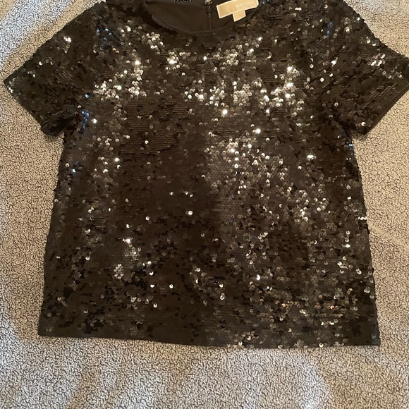 Michael Michael Kors Sequin T- Shirt - Picture 9 of 9
